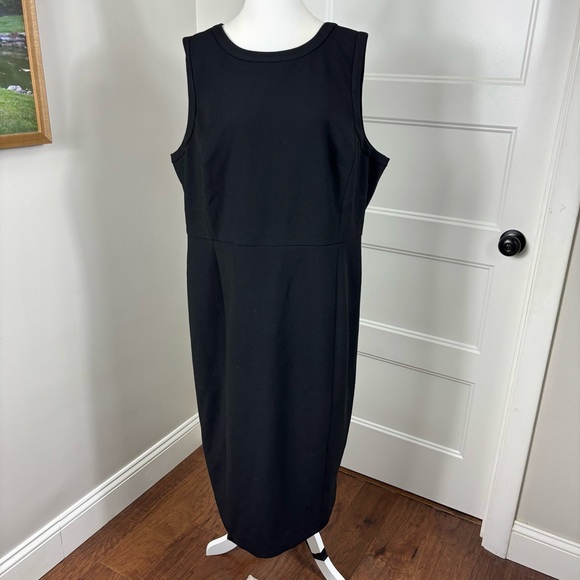 JCrew Sheath Dress in 4 Season Stretch Size 18 - Picture 2 of 7